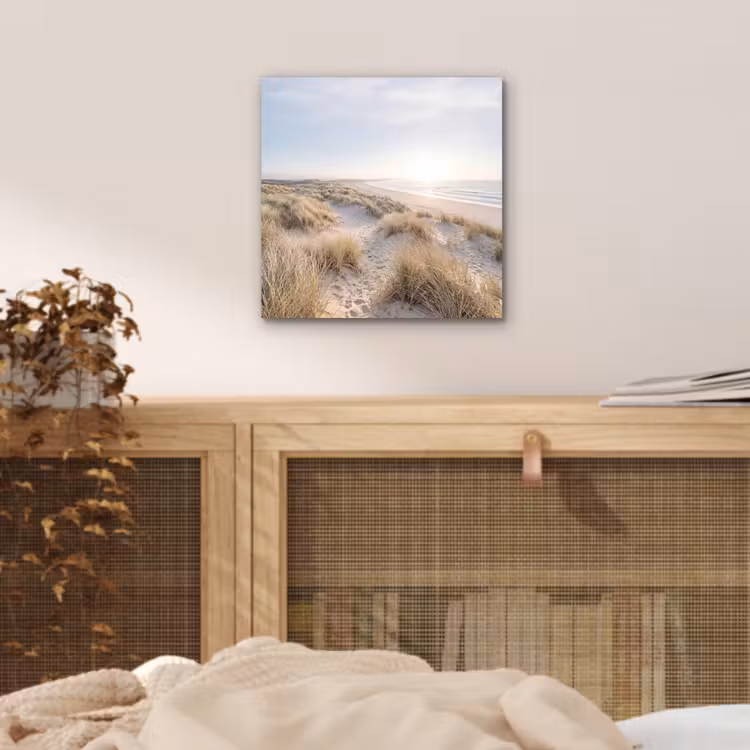 Duinen - Strand - Beige aluminium wit klein -sfeer3