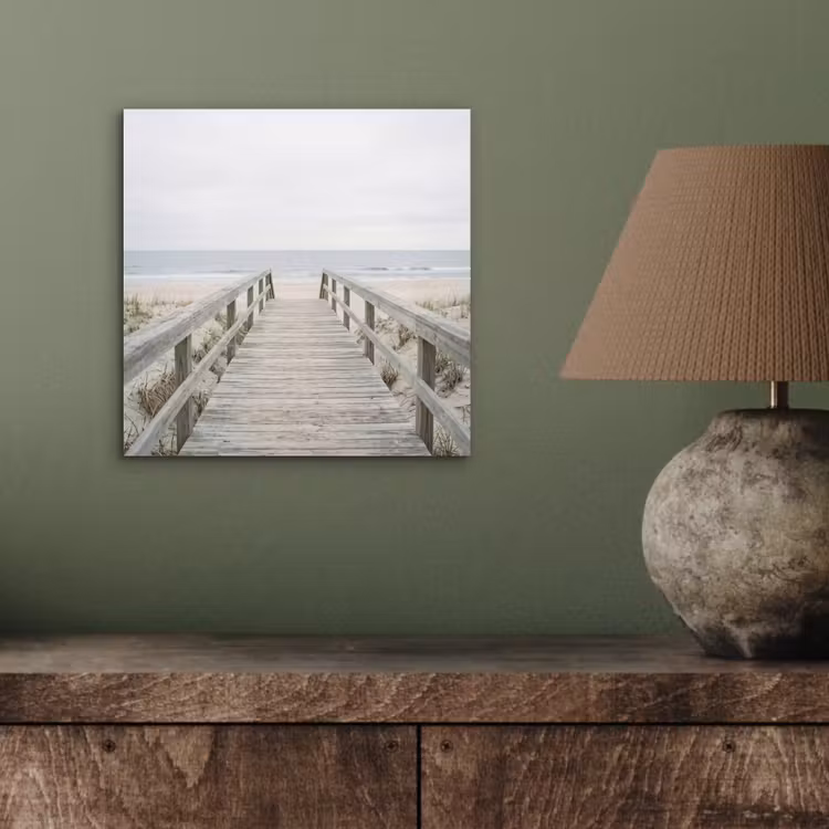 Duinen - Vlonder - Oceaan aluminium wit klein -sfeer2