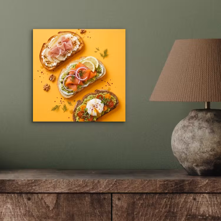 Eten - Brood - Ontbijt - Modern - Kleurrijk aluminium wit klein -sfeer2