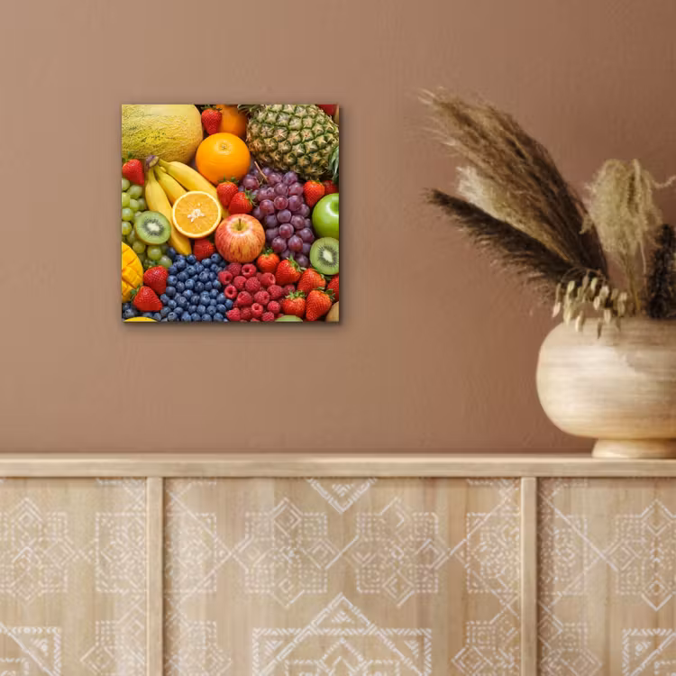 Eten - Fruit - Vers - Kleurrijk - Voeding aluminium wit klein -sfeer4