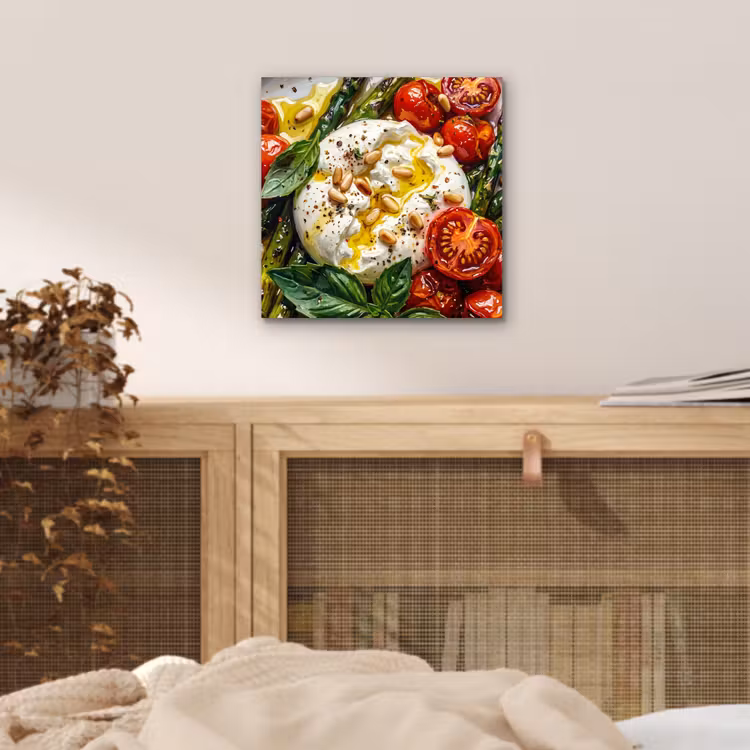 Eten - Groenten - Kaas - Modern - Vers aluminium wit klein -sfeer3