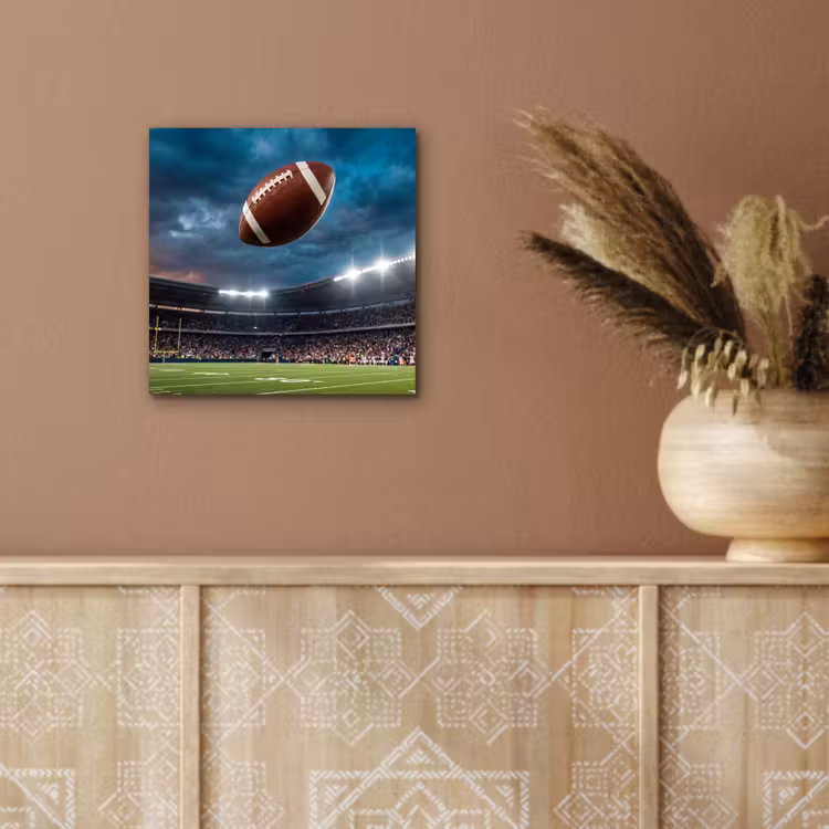 Football - Bal - Stadion - Sport aluminium wit klein -sfeer4