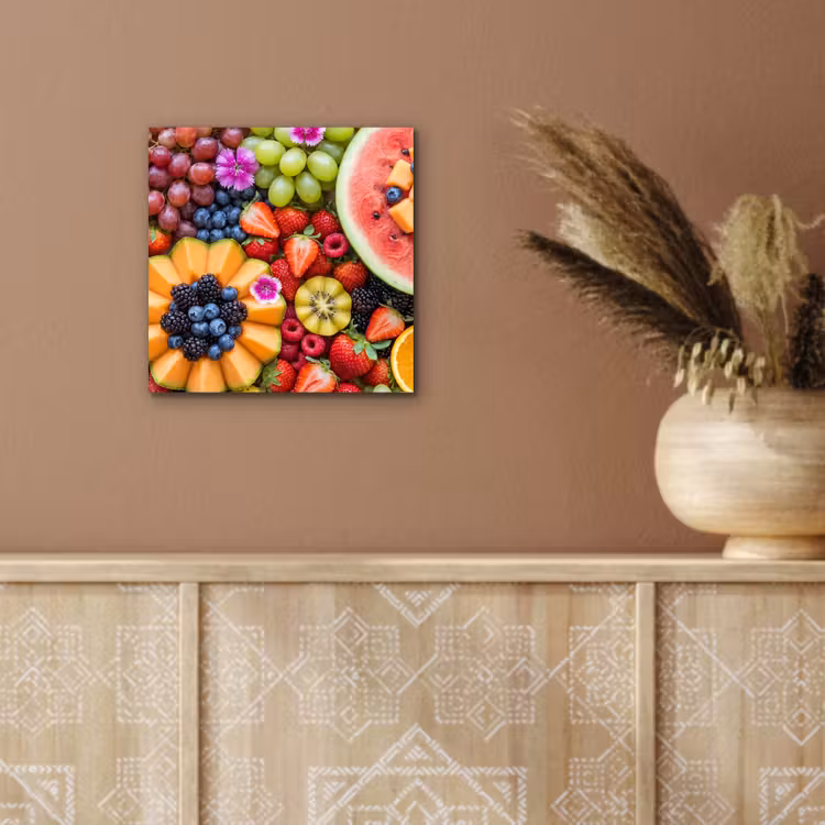 Fruit - Vers - Variatie - Eten - Kleurrijk aluminium wit klein -sfeer4