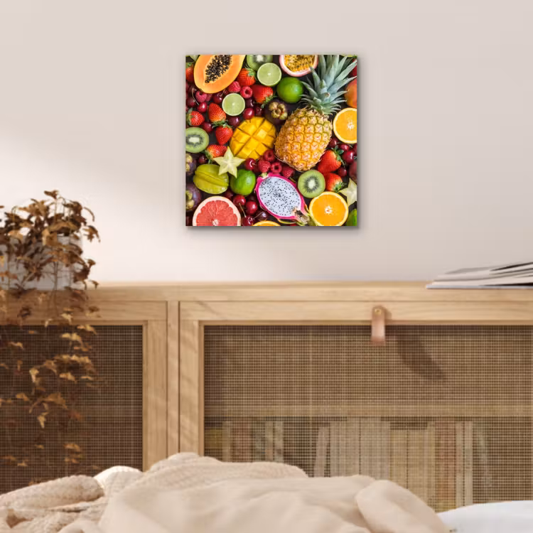 Fruit - Assortiment - Vers - Gezond - Kleurrijk aluminium wit klein -sfeer3