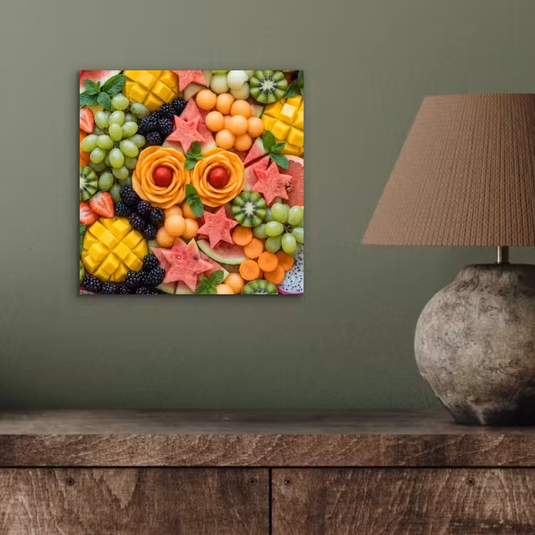Fruit - Variatie - Kleurrijk - Vers - Eten aluminium wit klein -sfeer2
