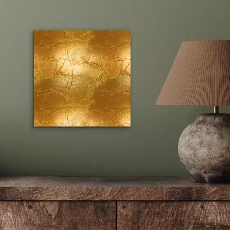 Bladgoud - Vintage - Textuur - Warm Goud aluminium wit klein 46 -sfeer2