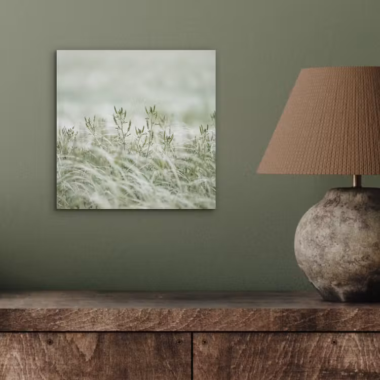 Grassen - Minimalistisch - Groen aluminium wit klein -sfeer2