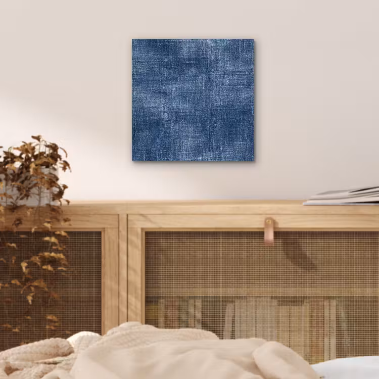 Linnen - Textuur - Patroon - Denim - Rustiek aluminium wit klein 46 -sfeer3