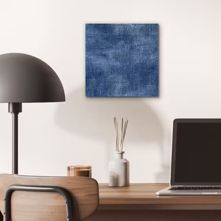 Linnen - Textuur - Patroon - Denim - Rustiek aluminium wit klein 46 -sfeer5