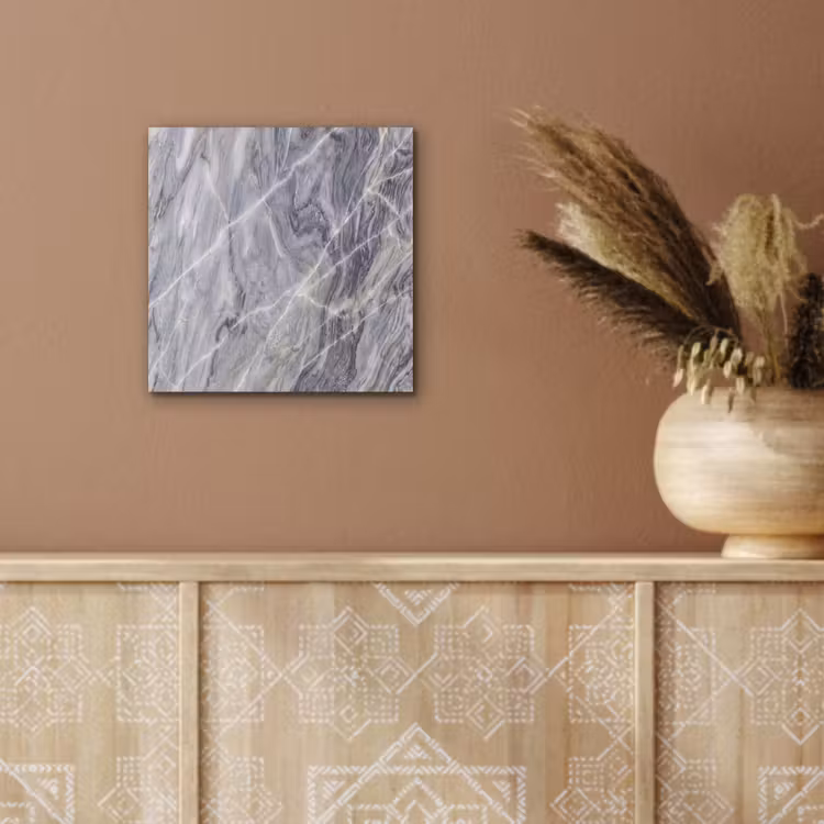 Marmer - Ader - Patroon - Abstract - Grijs aluminium wit klein -sfeer4