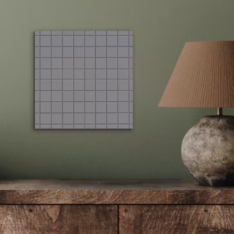 Modern - Patroon - Grijs aluminium wit klein 46 -sfeer2