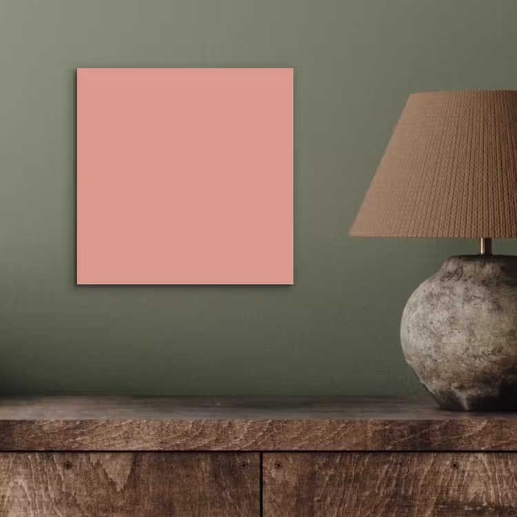 Muted - Salmon - Koraal aluminium wit klein 46 -sfeer2