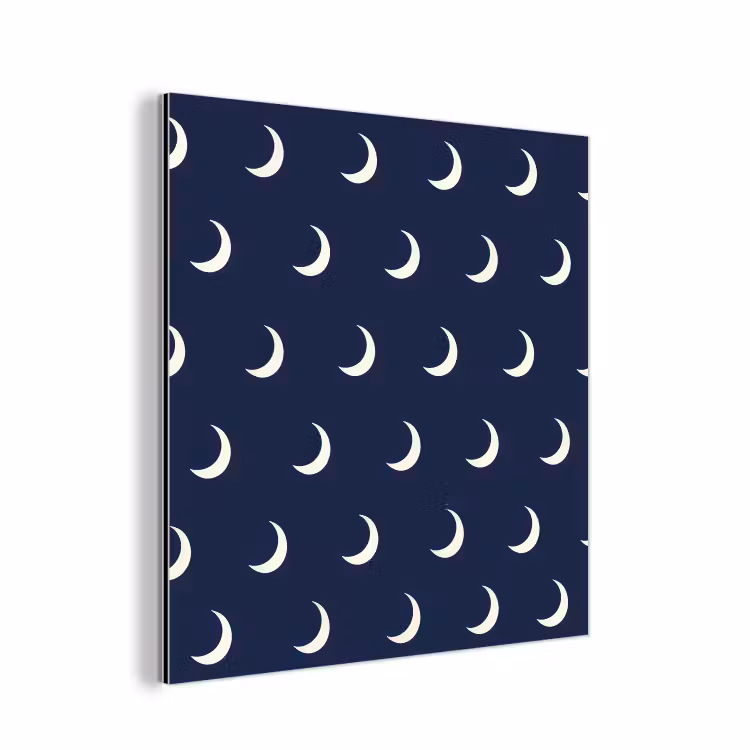 Patroon - Manen - Blauw aluminium wit klein 46 -3d
