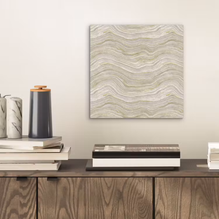 Patroon - Sereen - Groen aluminium wit klein 46 -sfeer1