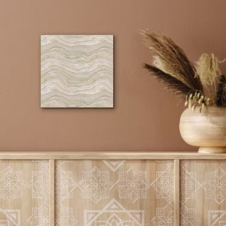 Patroon - Sereen - Groen aluminium wit klein 46 -sfeer4