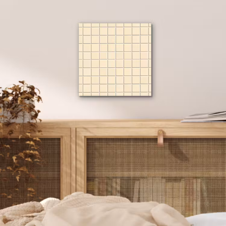 Patroon - Tegels - Gebroken - Wit aluminium wit klein 46 -sfeer3
