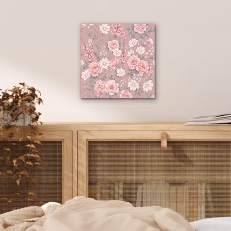 Pioenrozen - Vingerhoedskruid - Pink aluminium wit klein -sfeer3