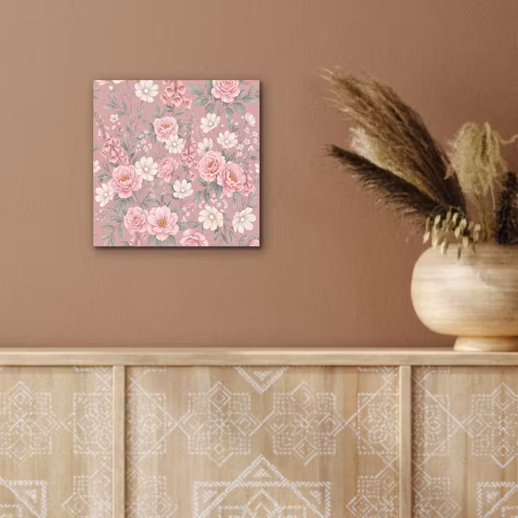 Pioenrozen - Vingerhoedskruid - Pink aluminium wit klein -sfeer4