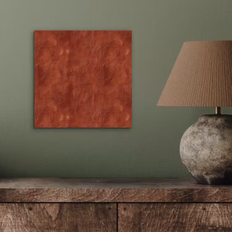 Stucwerk - Textuur - Terracotta aluminium wit klein 46 -sfeer2