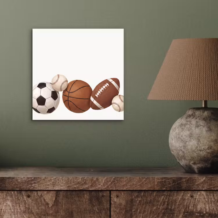 Sport - Ballen - Illustratie aluminium wit klein -sfeer2