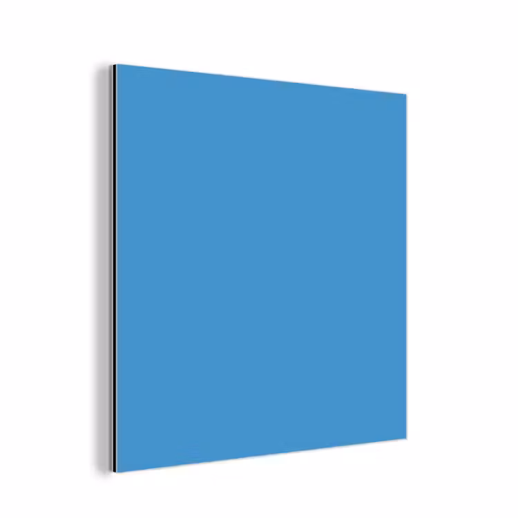 Steel - Blue - Blauw aluminium wit klein 46 -3d