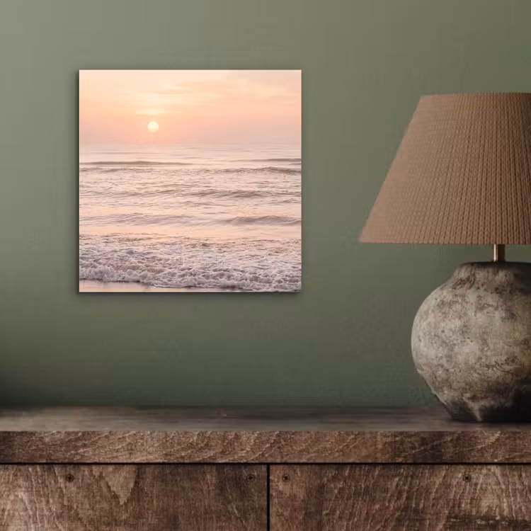 Zon - Strand - Roze aluminium wit klein -sfeer2