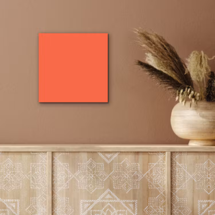 Sunset - Salmon - Oranje aluminium wit klein 46 -sfeer4