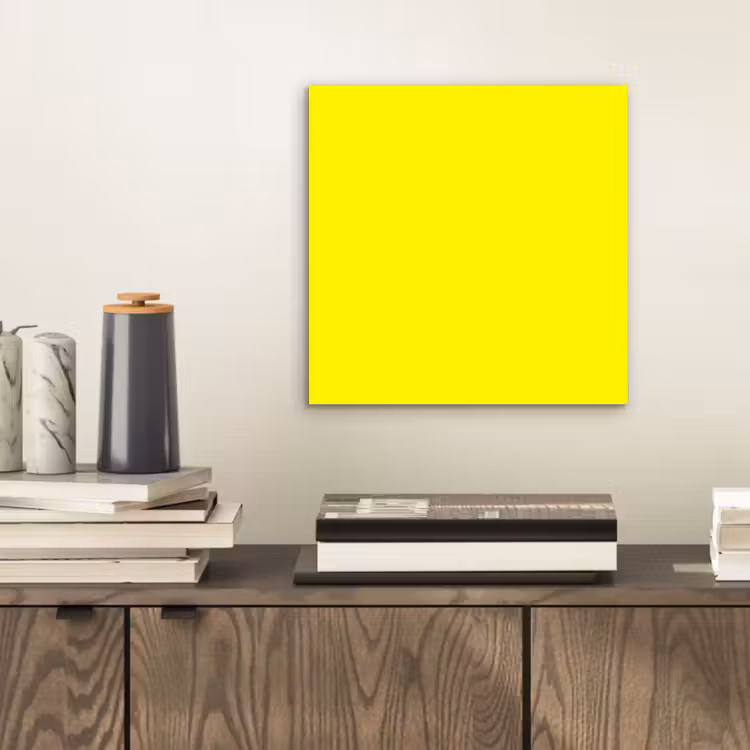 Sunshine - Glow - Geel aluminium wit klein 46 -sfeer1