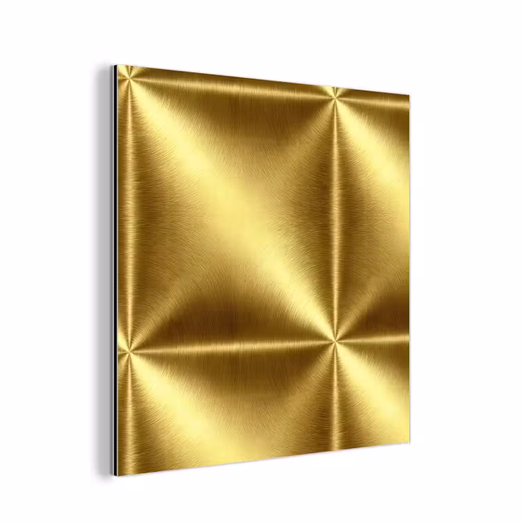 Textuur - Geborsteld Goud - Industrieel - Metallic aluminium wit klein 46 -3d