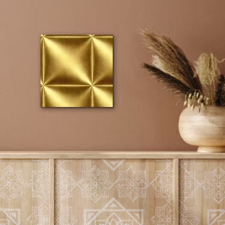 Textuur - Geborsteld Goud - Industrieel - Metallic aluminium wit klein 46 -sfeer4