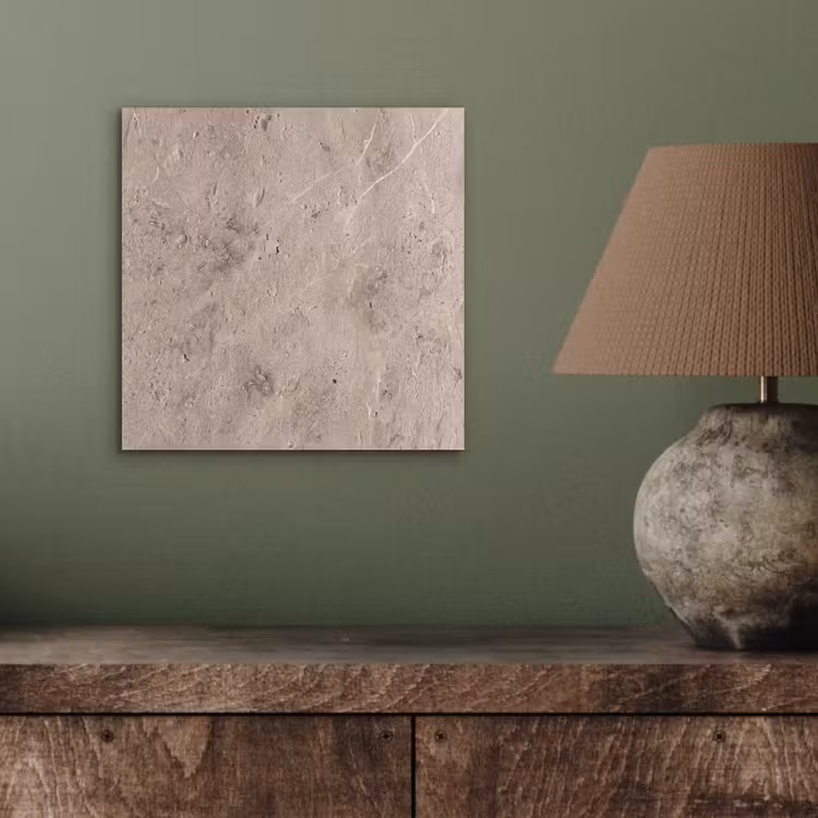 Textuur - Steen - Patroon - Rustiek - Beige aluminium wit klein -sfeer2