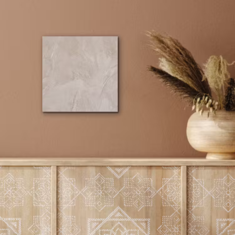 Textuur - Wand - Modern - Beige - Abstract aluminium wit klein -sfeer4