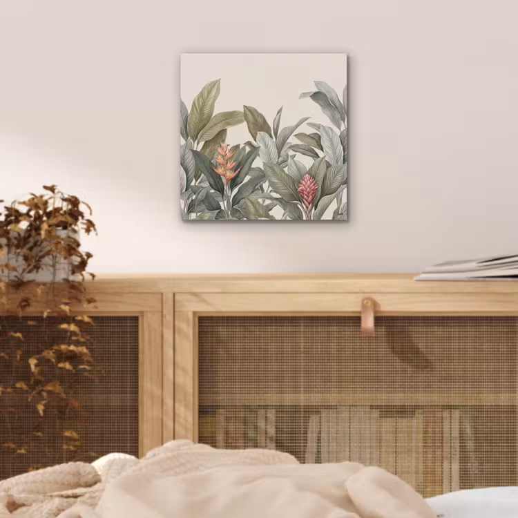 Tropisch - Planten - Modern - Groen aluminium wit klein -sfeer3