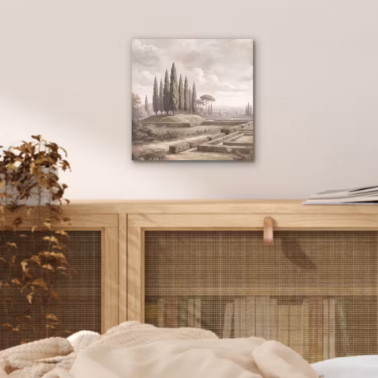 Vallei - Tuin - Natuur - Groen aluminium wit klein -sfeer3