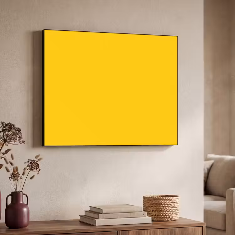 Antique - Gold - Geel Textielframe zwart klein 947 -sfeer3