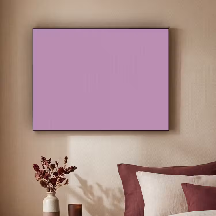 Antique - Orchid - Paars Textielframe zwart klein 947 -sfeer1