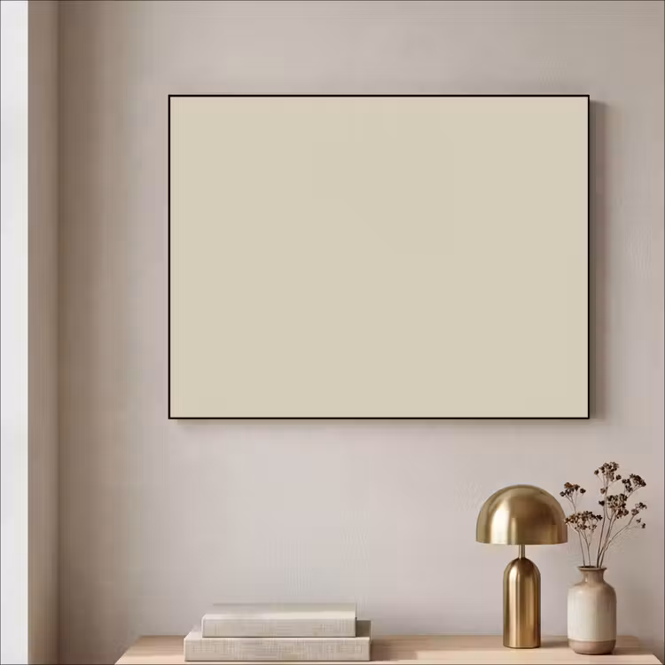 Baked - Biscuit - Nude Textielframe zwart klein 947 -sfeer2