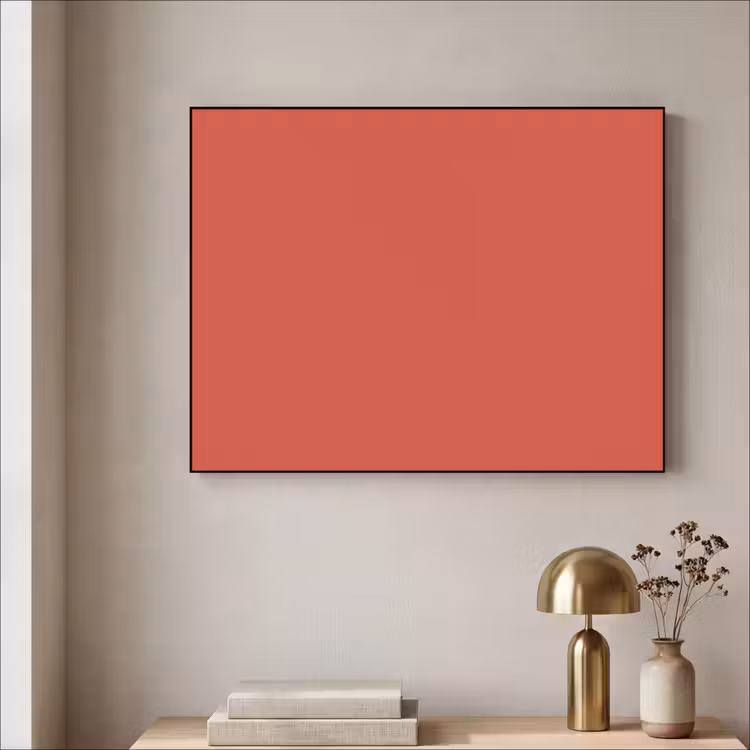 Brick - Red - Rood Textielframe zwart klein 947 -sfeer2