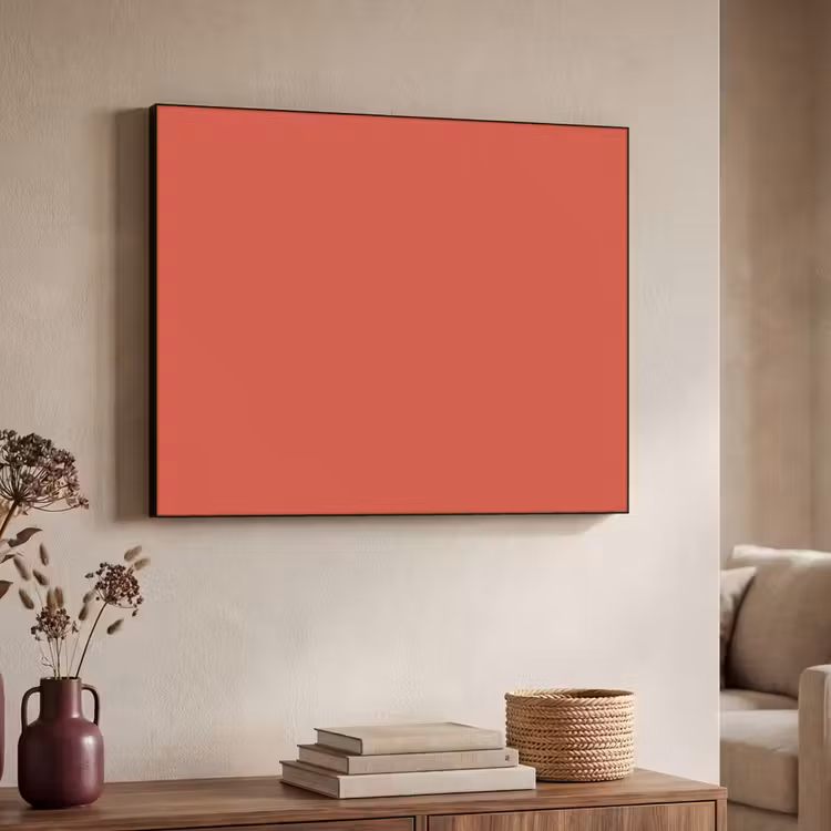 Brick - Red - Rood Textielframe zwart klein 947 -sfeer3