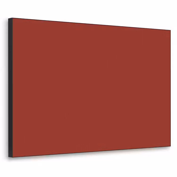 Burnt - Copper - Rood Textielframe zwart klein 947 -3d