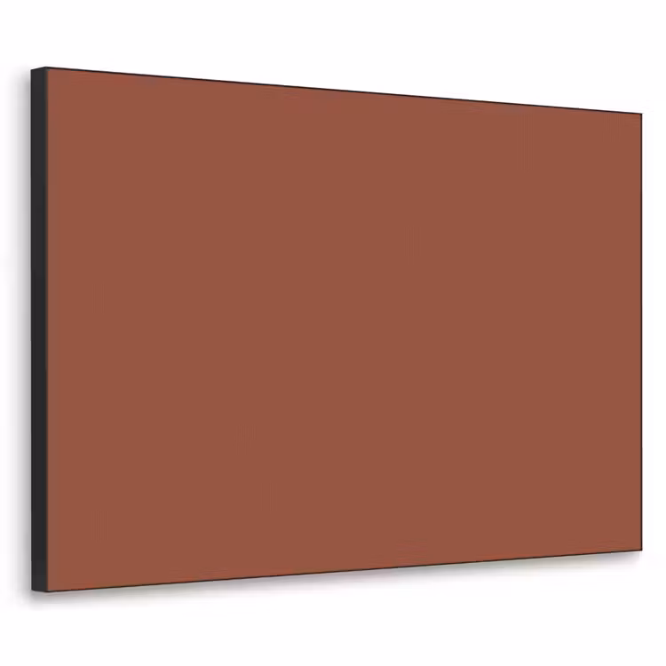 Burnt - Mahogany - Terracotta Textielframe zwart klein 947 -3d