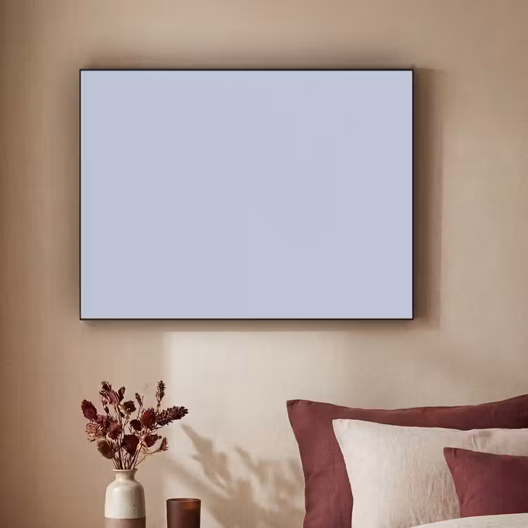 Chalky - Lavender - Paars Textielframe zwart klein 947 -sfeer1