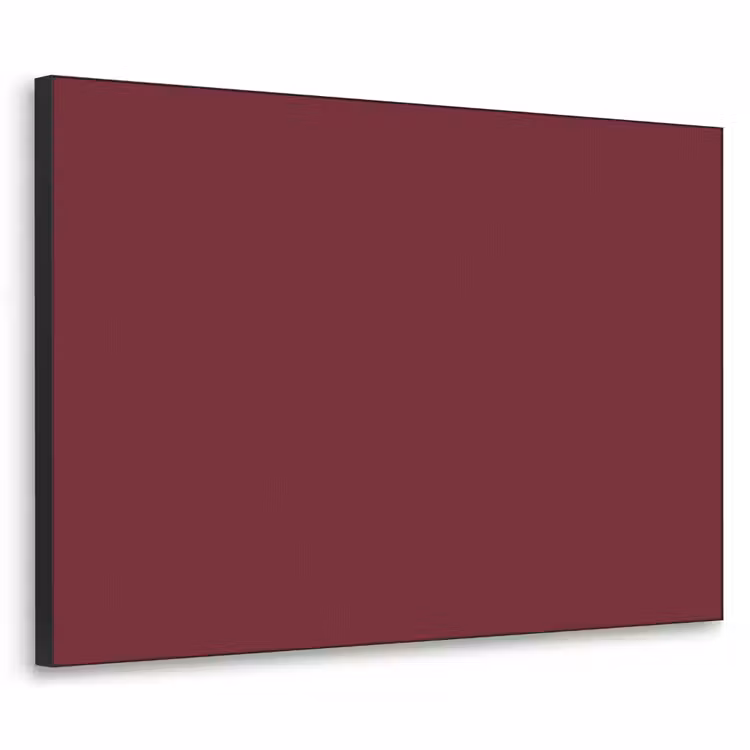 Dark - Garnet - Rood Textielframe zwart klein 947 -3d