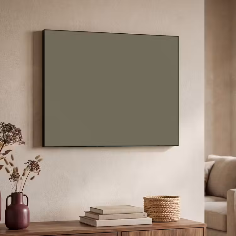 Deep - Khaki - Groen Textielframe zwart klein 947 -sfeer3