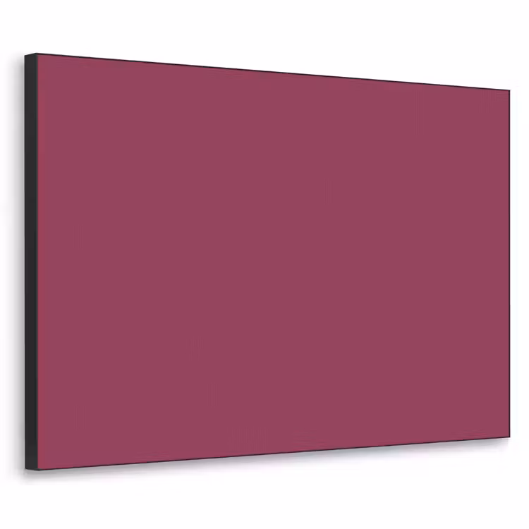 Deep - Rasberry - Rood Textielframe zwart klein 947 -3d