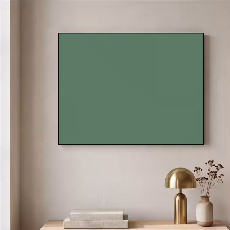 Deep - Sagewood - Groen Textielframe zwart klein 947 -sfeer2