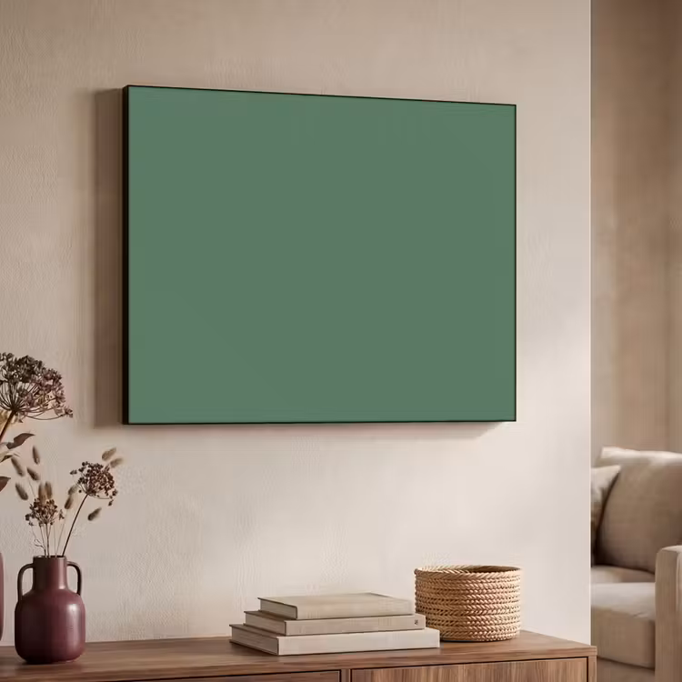 Deep - Sagewood - Groen Textielframe zwart klein 947 -sfeer3