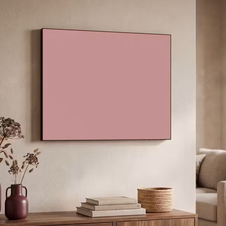 Dusty - Rose - Roze Textielframe zwart klein 947 -sfeer3