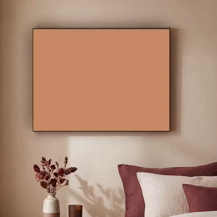 Little - Italy - Oranje Textielframe zwart klein 947 -sfeer1