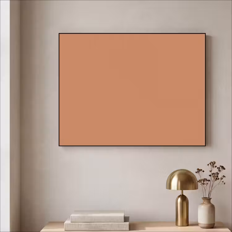 Little - Italy - Oranje Textielframe zwart klein 947 -sfeer2